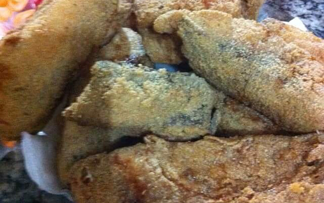 Peixe frito rápido