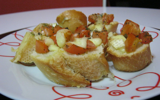 Bruschettas de tomate