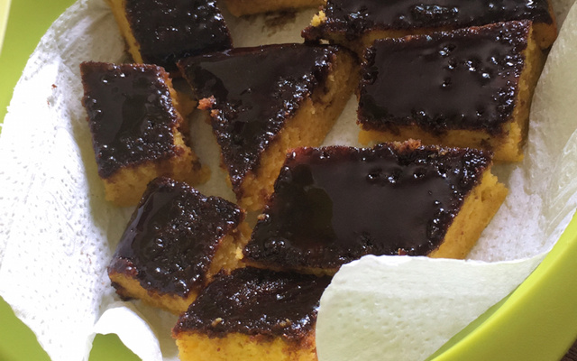 Bolo de cenoura sem glúten