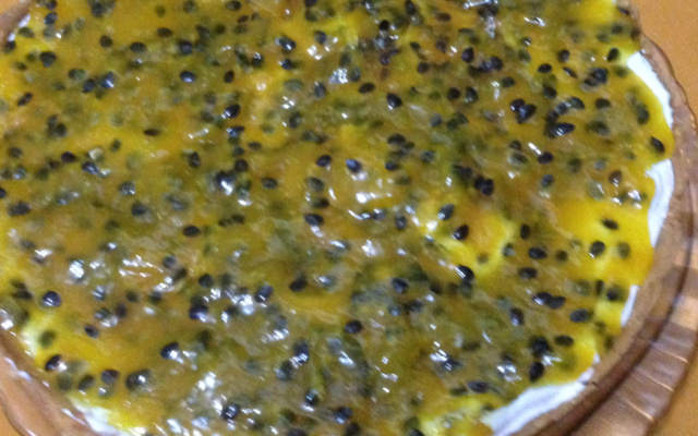 Torta de maracujá