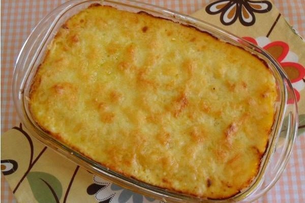 Filé de frango gratinado