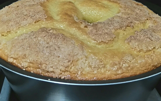 Bolo de creme de milho