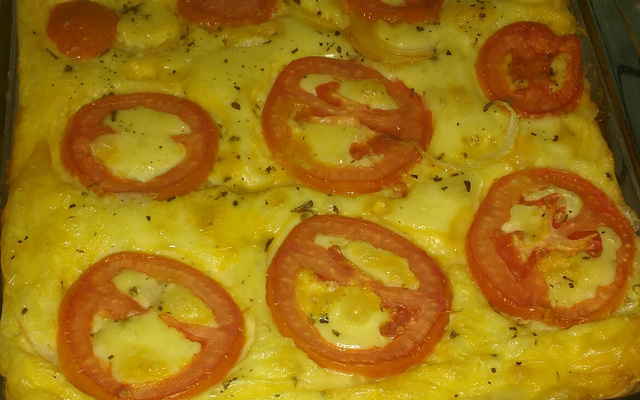 Torta salgada de liquidificador