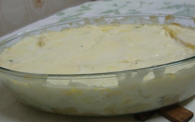 Lasanha de queijo e molho branco (simplesmente deliciosa)