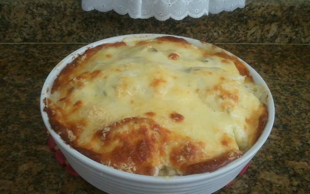 Batata gratinada especial