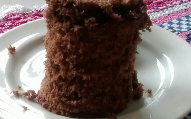 Bolo de caneca sem leite