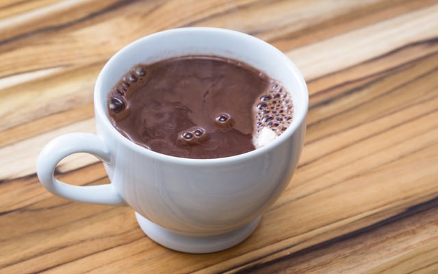 Chocolate quente simples