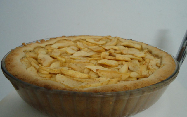 Torta de maçã holandesa