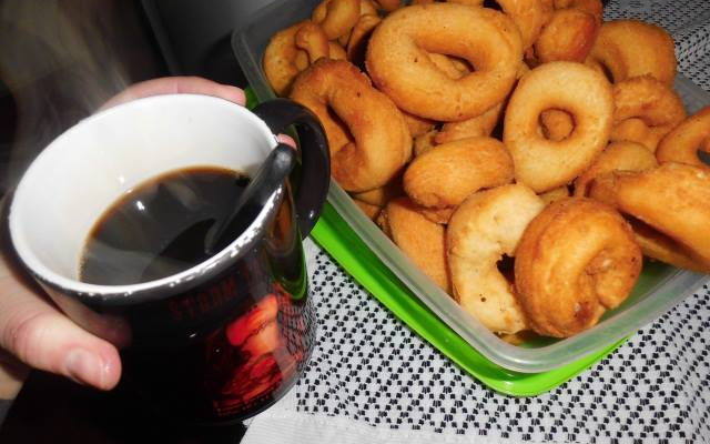 Rosca frita de polvilho azedo