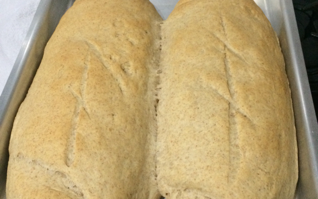 Pão caseiro integral