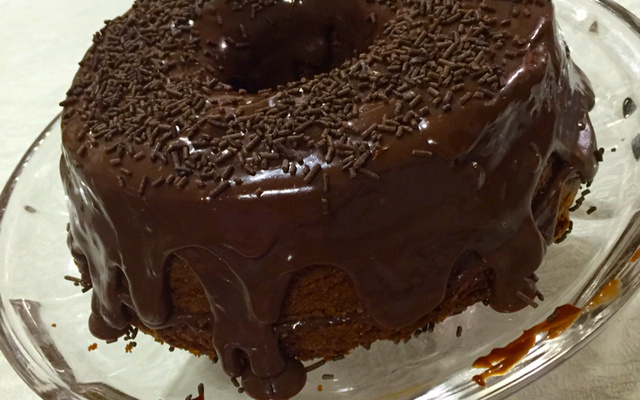 Bolo de chocolate rápido e maravilhoso