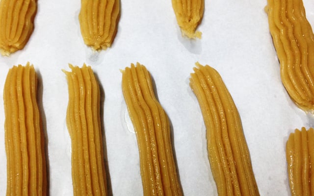 Churros assado