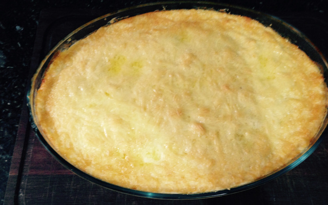 Fricassê saboroso de frango