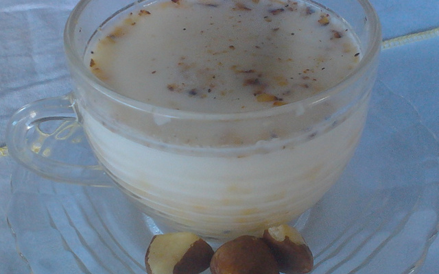 Canjica de castanha do pará