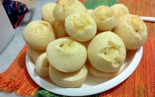 Pão de queijo de liquidificador