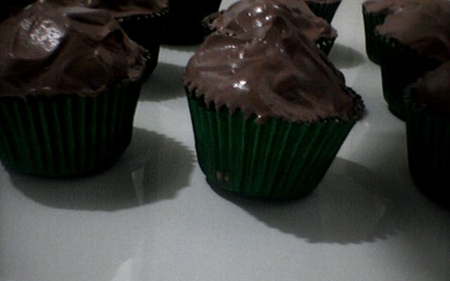 Cupcake fácil de chocolate