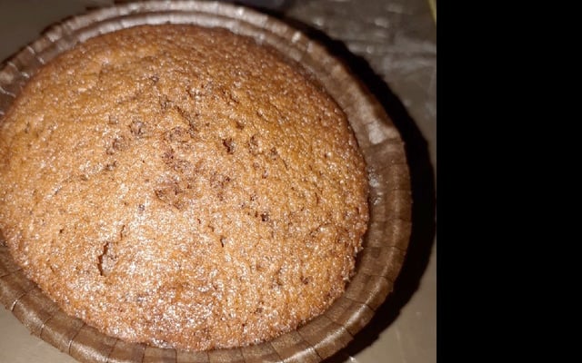 Mini bolo de chocolate