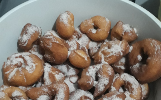 Rosquinha frita super fácil para o café