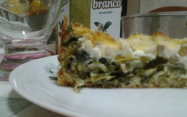 Torta de escarola light