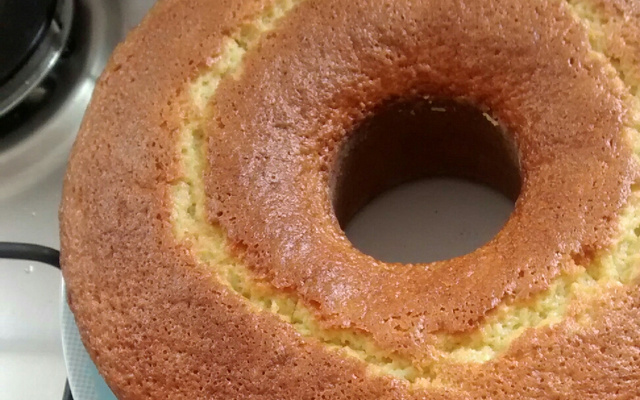 Bolo de laranja de liquidificador