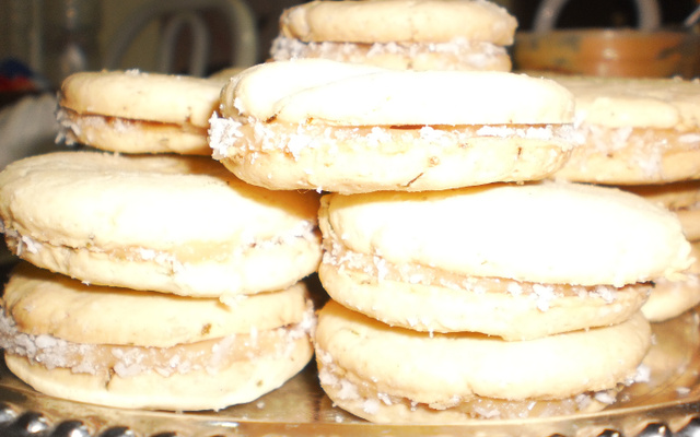 Alfajor de amido de milho (Maisena)