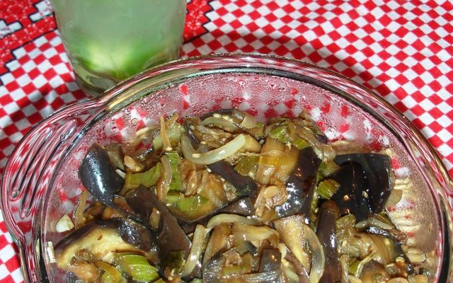 Berinjela com salsão