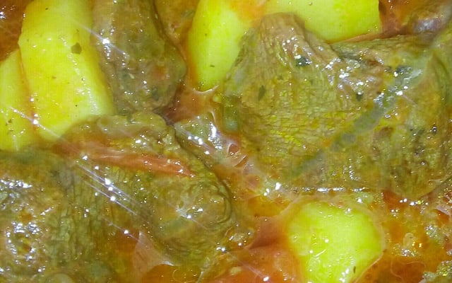 Bife de panela de pressão