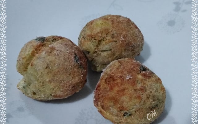 Bolinho de bacalhau na airfryer
