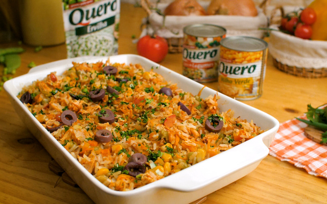 Arroz com frango