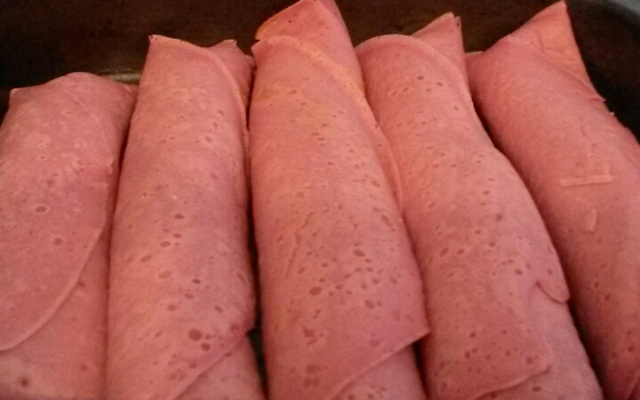 Panqueca de beterraba