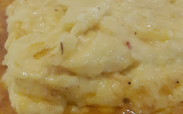 Purê de batata com milho