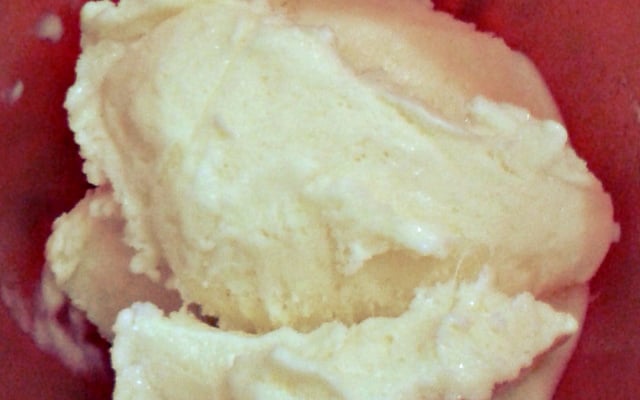 Sorvete caseiro tipo industrial