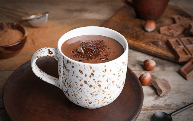 Chocolate quente ultracremoso com 3 ingredientes