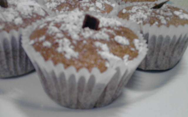 Bolinhos de banana com passas do Lúcio Cezar