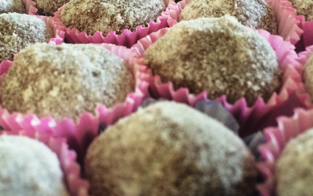 Bombom de leite em pó