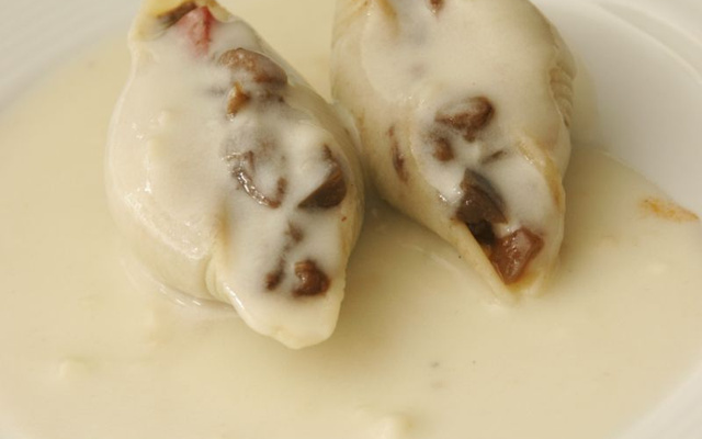 Conchiglioni recheado de ratatouille