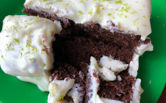 Bolo de mousse de limão fit no microondas
