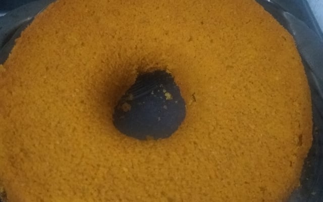 Bolo de cenoura sem trigo e açúcar