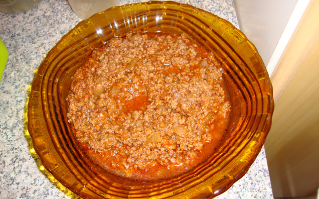 Taco Americano com massa de pastel