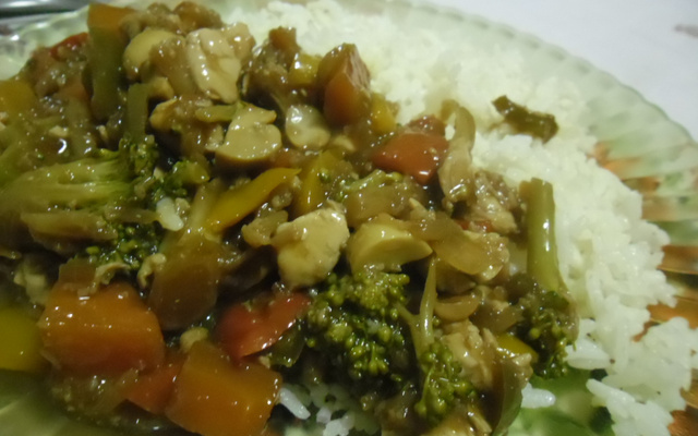 Frango xadrez incrementado