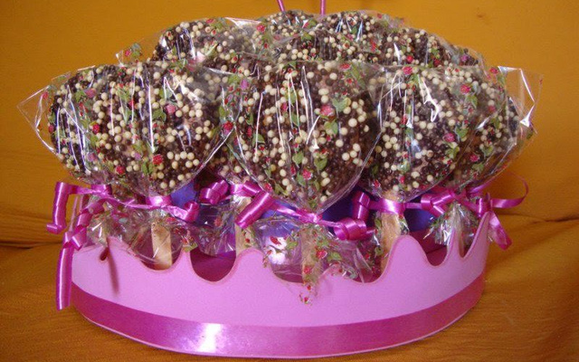 Pirulitos de biscoito