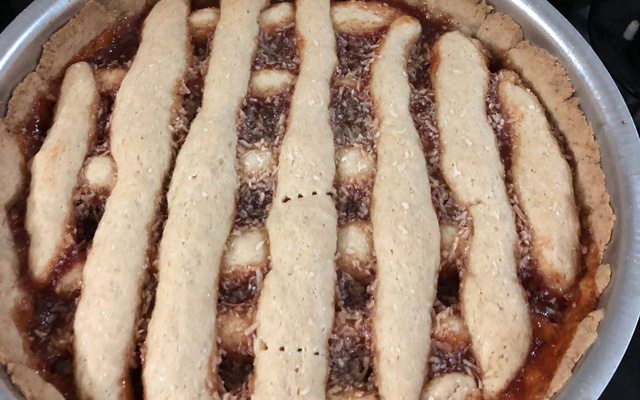 Torta de goiabada muito fácil