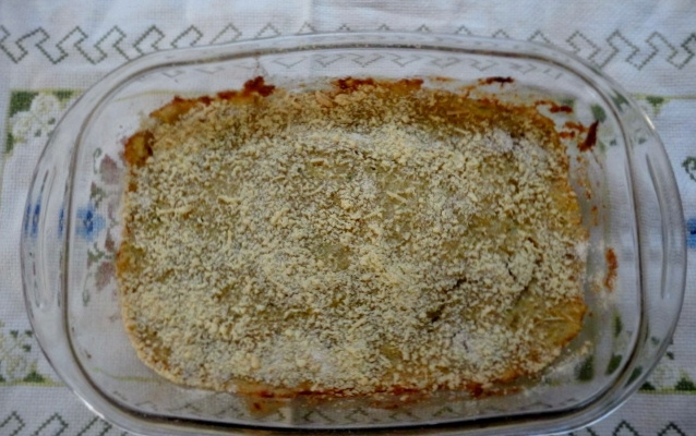 Tigelada de abobrinha da D. Matilde