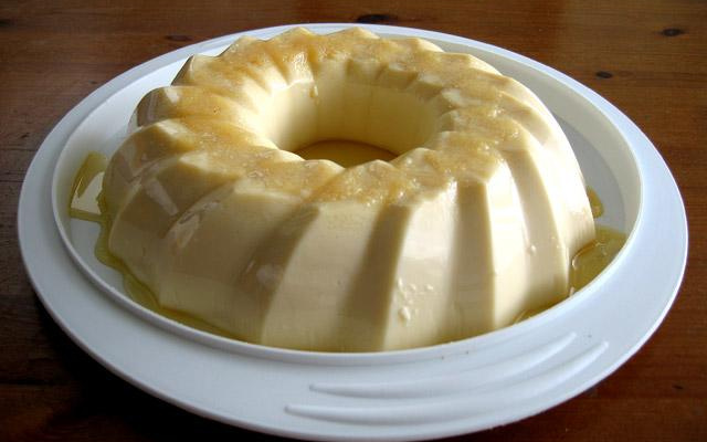 Pudim gelado