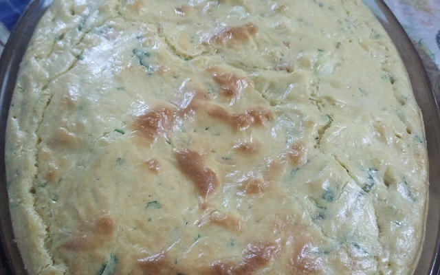 Bolo salgado simples