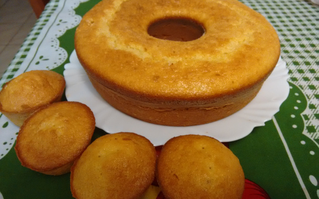 Bolo de milho verde da Camila