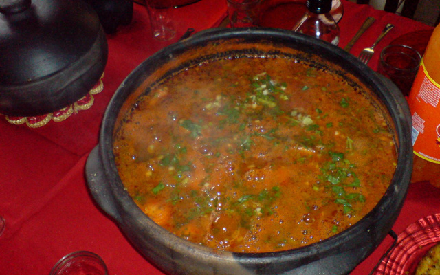 Moqueca de Peixe com Camarão