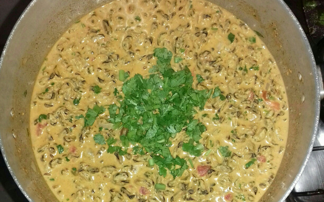 Sururu ao leite de coco