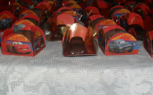 Trufa de morango fácil