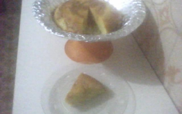 Bolo pudim de leite condensado e fubá